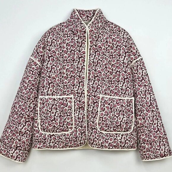 Floral Elegance Jacket – Perfect for Fall Layering - Picture 3 of 5